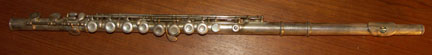 Picture of Haynes flute.