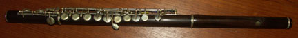 Picture of Rudall Carte flute.